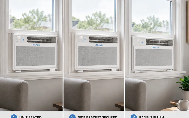 3-Step Installation. No Outdoor Unit.