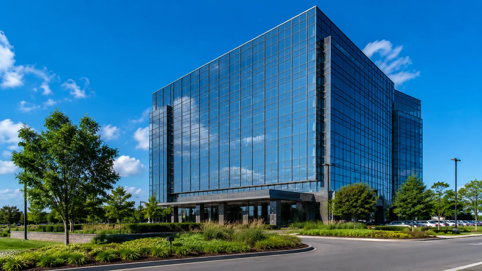 Corporate office park campus in North America